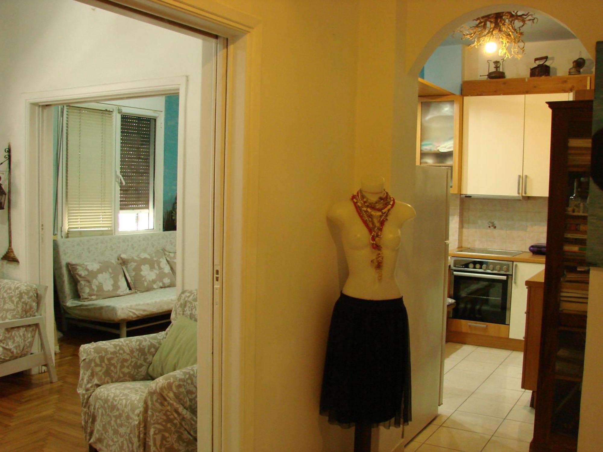 Kyriaki 'S Artistic Apartment Next Metro Agios Ioannis Athena Bagian luar foto